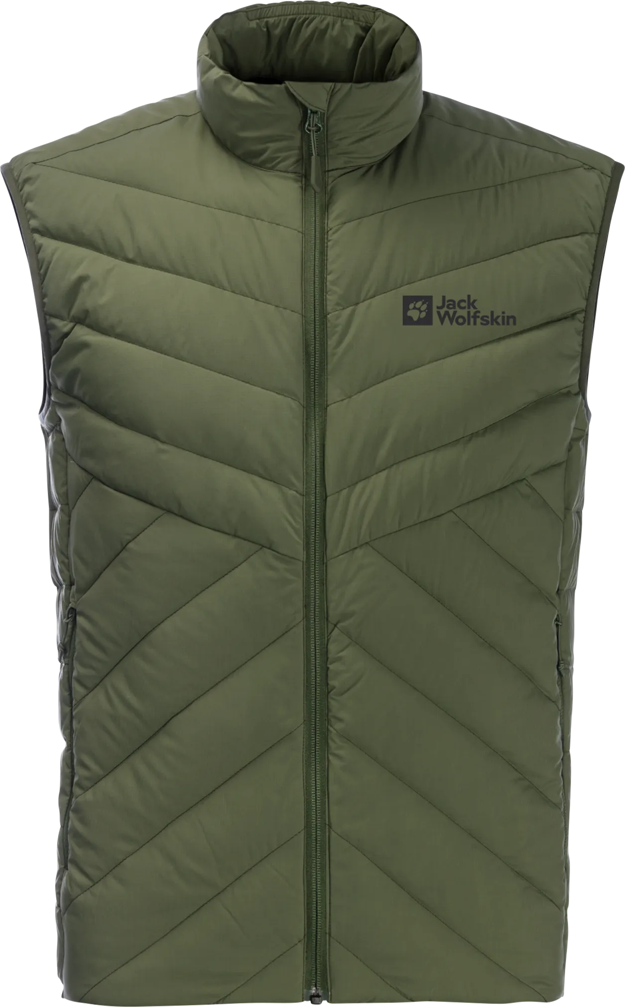 Jack Wolfskin Men's Athletic Down Vest, Greenwood