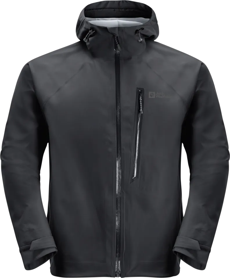 Jack Wolfskin Men's Tapeless Jacket, Phantom