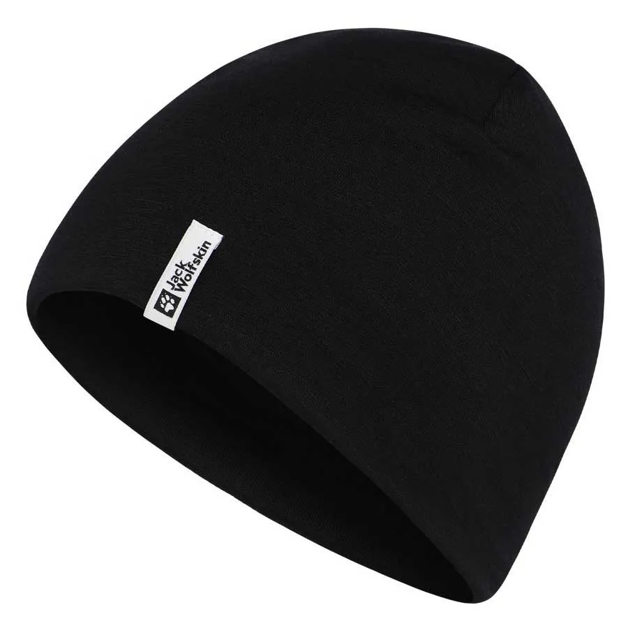 Jack Wolfskin Merino Lue, Black