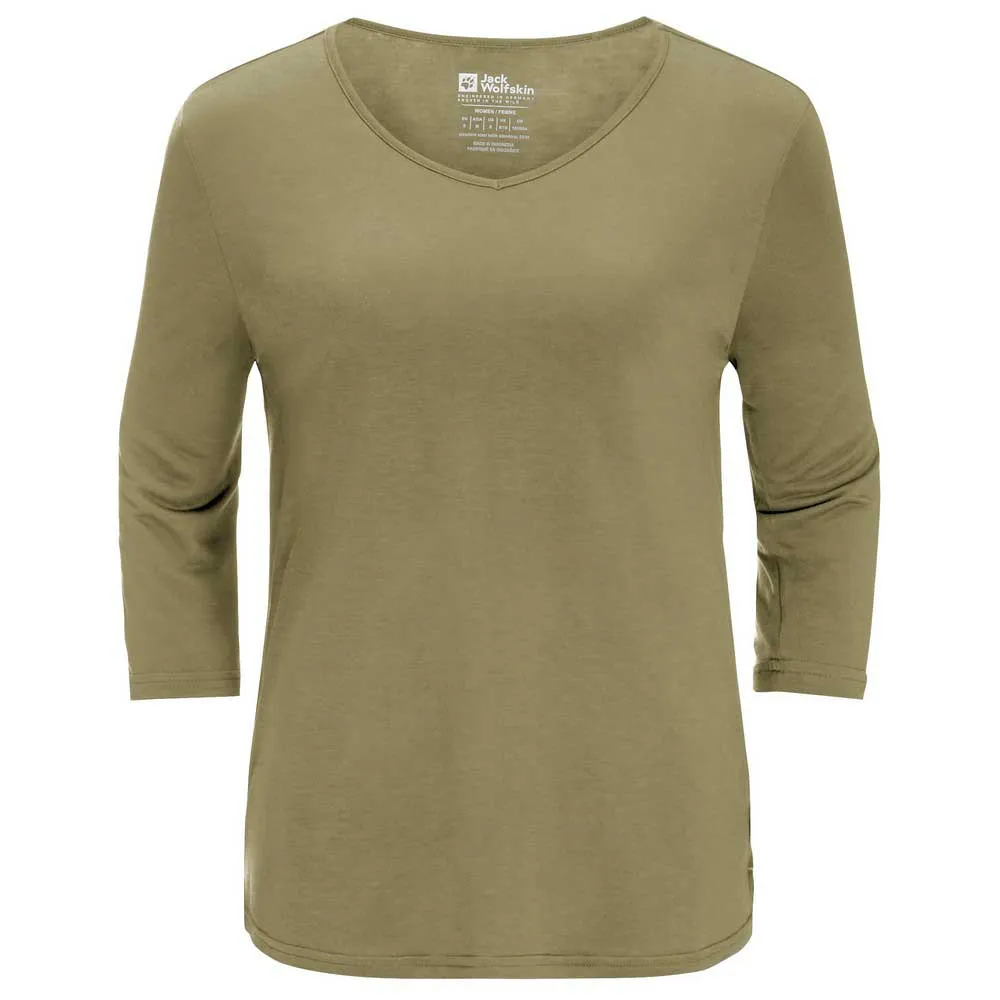 Jack Wolfskin Mola 3/4-ermet T-skjorte