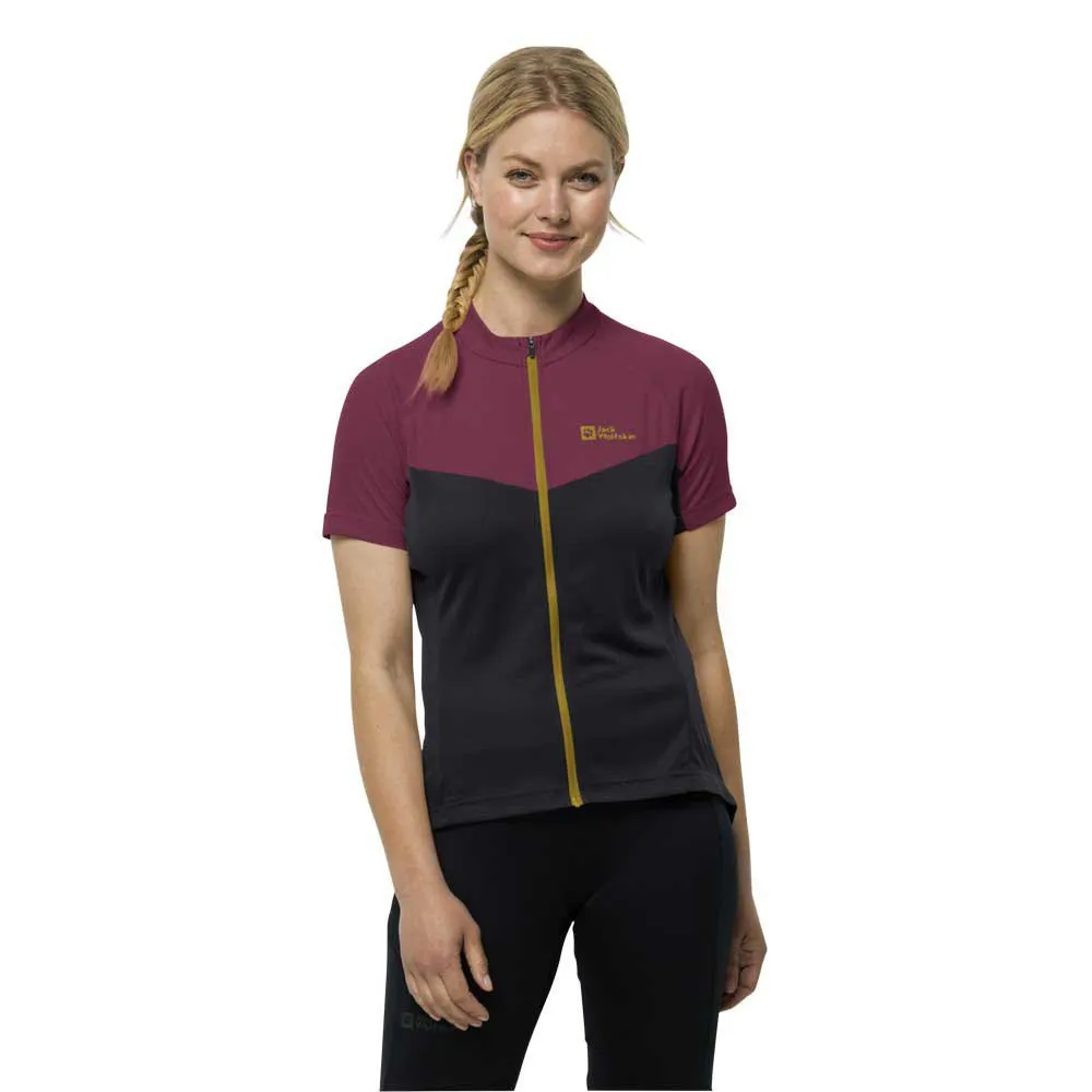 Jack Wolfskin Morobbia Fz Kortarmet T-skjorte
