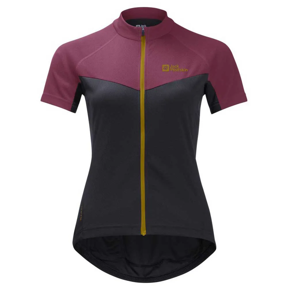 Jack Wolfskin Morobbia Fz Kortarmet T-skjorte