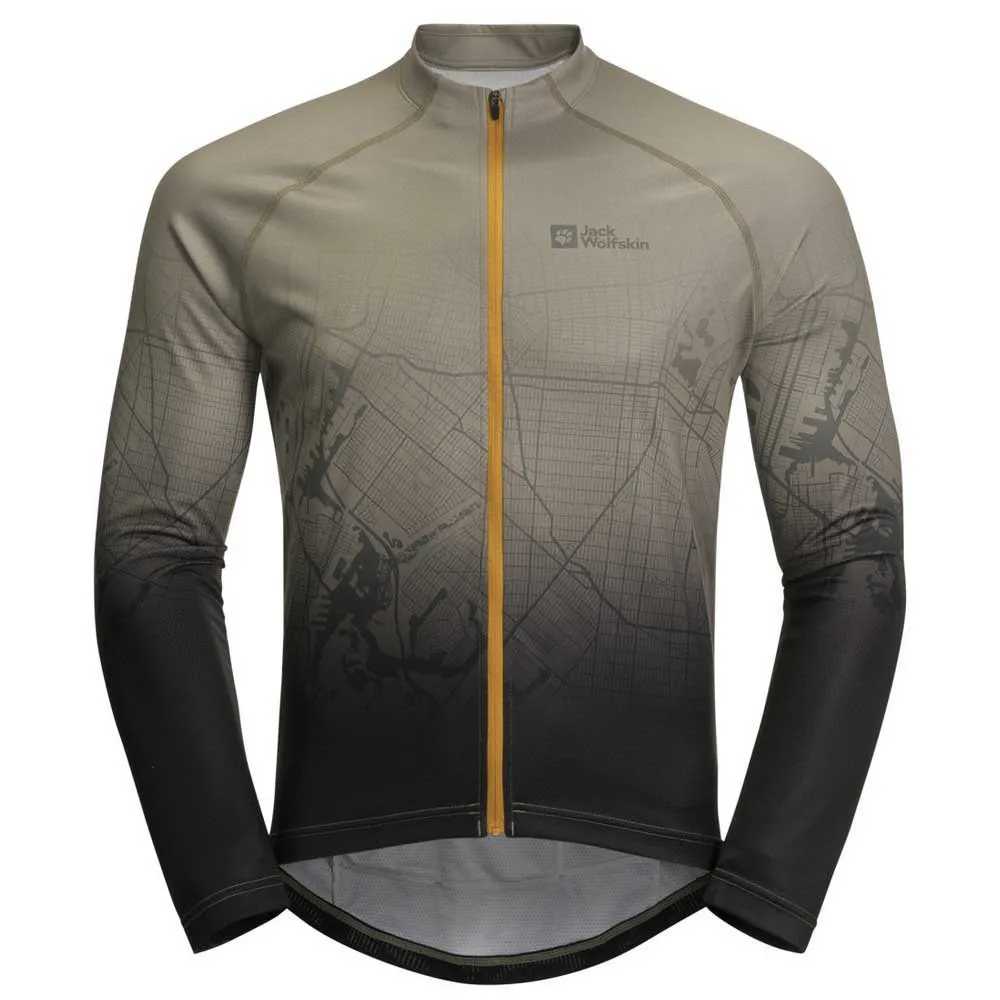 Jack Wolfskin Morobbia Fz Langarmet T-skjorte