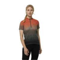Jack Wolfskin Morobbia Half Zip Print Kortarmet T-skjorte