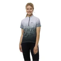 Jack Wolfskin Morobbia Half Zip Print Kortarmet T-skjorte Jack Wolfskin Morobbia Half Zip Print Kortarmet T-skjorte