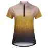 Jack Wolfskin Morobbia Half Zip Print Kortarmet T-skjorte