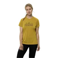 Jack Wolfskin Morobbia Vent Kortarmet T-skjorte Jack Wolfskin Morobbia Vent Kortarmet T-skjorte