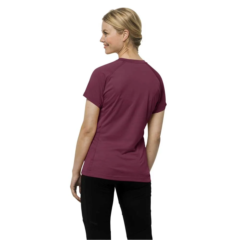 Jack Wolfskin Morobbia Vent Kortarmet T-skjorte Jack Wolfskin Morobbia Vent Kortarmet T-skjorte