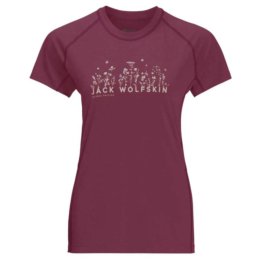 Jack Wolfskin Morobbia Vent Kortarmet T-skjorte Jack Wolfskin Morobbia Vent Kortarmet T-skjorte