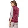 Jack Wolfskin Pack Go Vest Refurbished, Sangria red