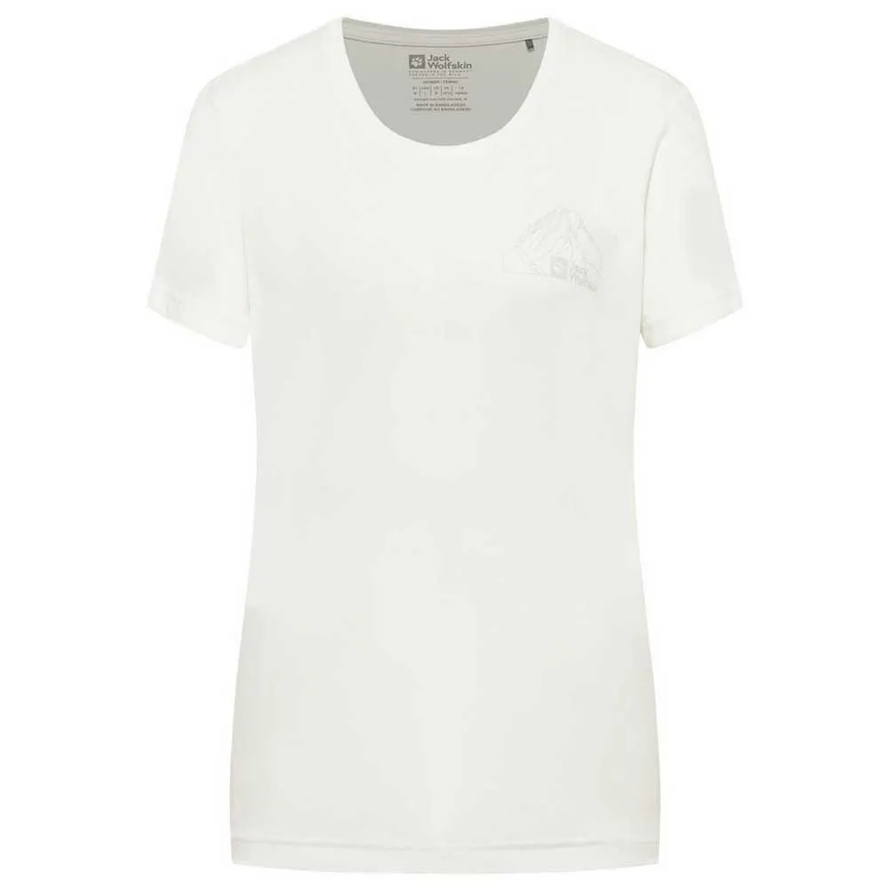 Jack Wolfskin Peak Graphic Kortarmet T-skjorte