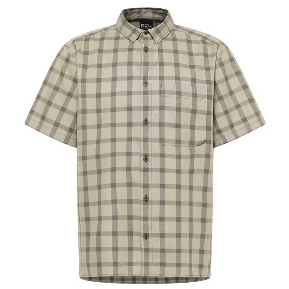 Jack Wolfskin Planalto Kortarmet Skjorte