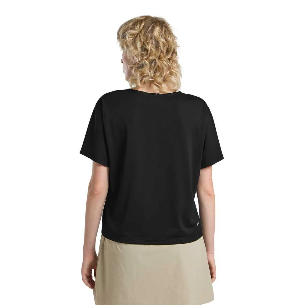 Jack Wolfskin Prelight Stride Crop Kortarmet T-skjorte
