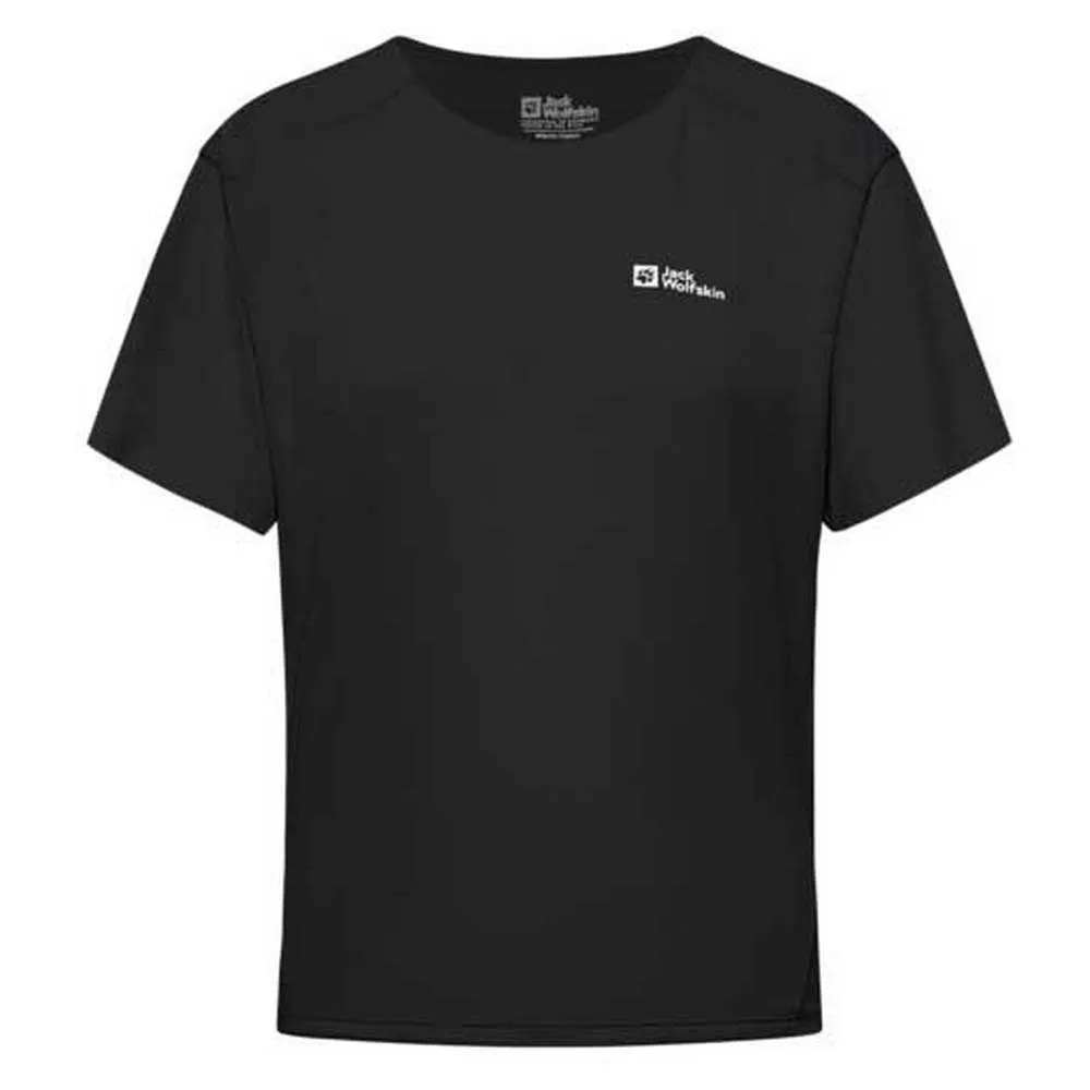 Jack Wolfskin Prelight Stride Crop Kortarmet T-skjorte