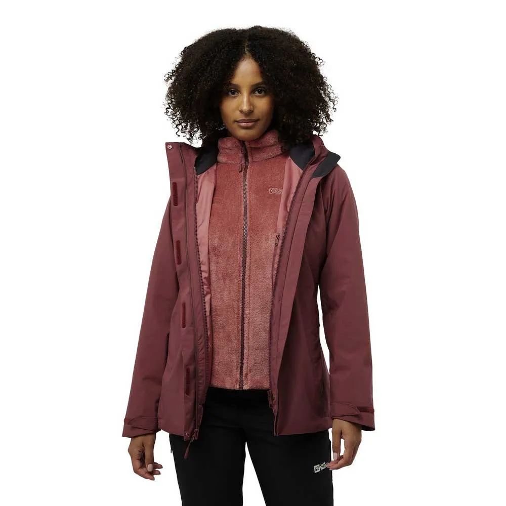Jack Wolfskin Rotwand 3in1 Jakke Jack Wolfskin Rotwand 3in1 Jakke