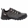 Jack Wolfskin Shoes Refugio Texapore Low Tursko Refurbished, Grey / black