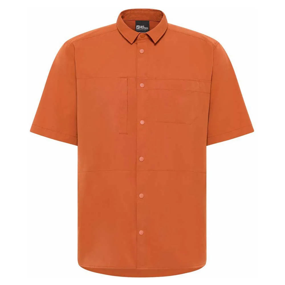 Jack Wolfskin Sierra Canyon Kortarmet Skjorte