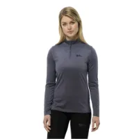 Jack Wolfskin Sky Thermal Half Zip Langarmet T-skjorte