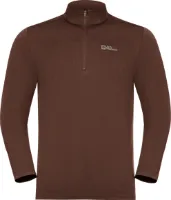Jack Wolfskin Sky Thermal Half Zip Langarmet T-skjorte