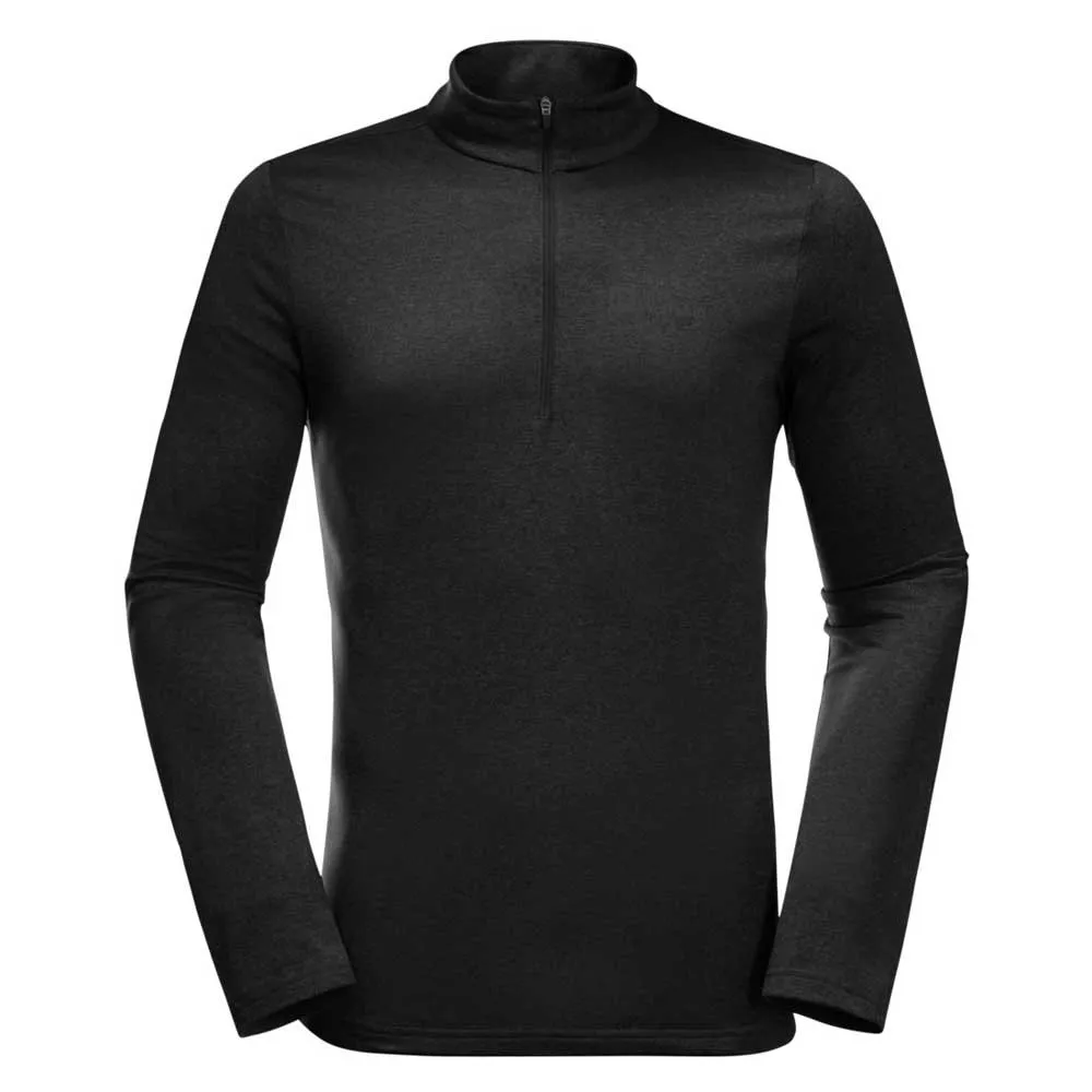 Jack Wolfskin Sky Thermal Half Zip Langarmet T-skjorte