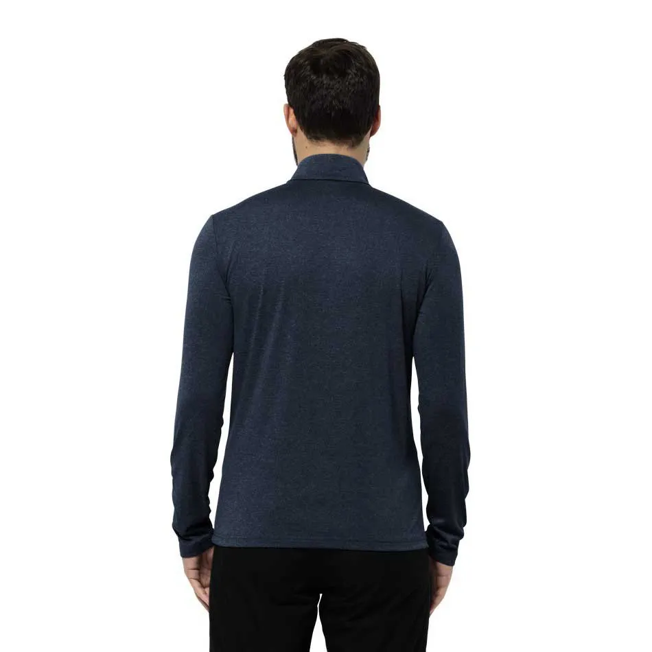 Jack Wolfskin Sky Thermal Half Zip Langarmet T-skjorte