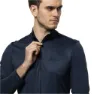 Jack Wolfskin Sky Thermal Half Zip Langarmet T-skjorte