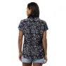 Jack Wolfskin Sommerwiese Kortarmet Skjorte, Leaves night blue