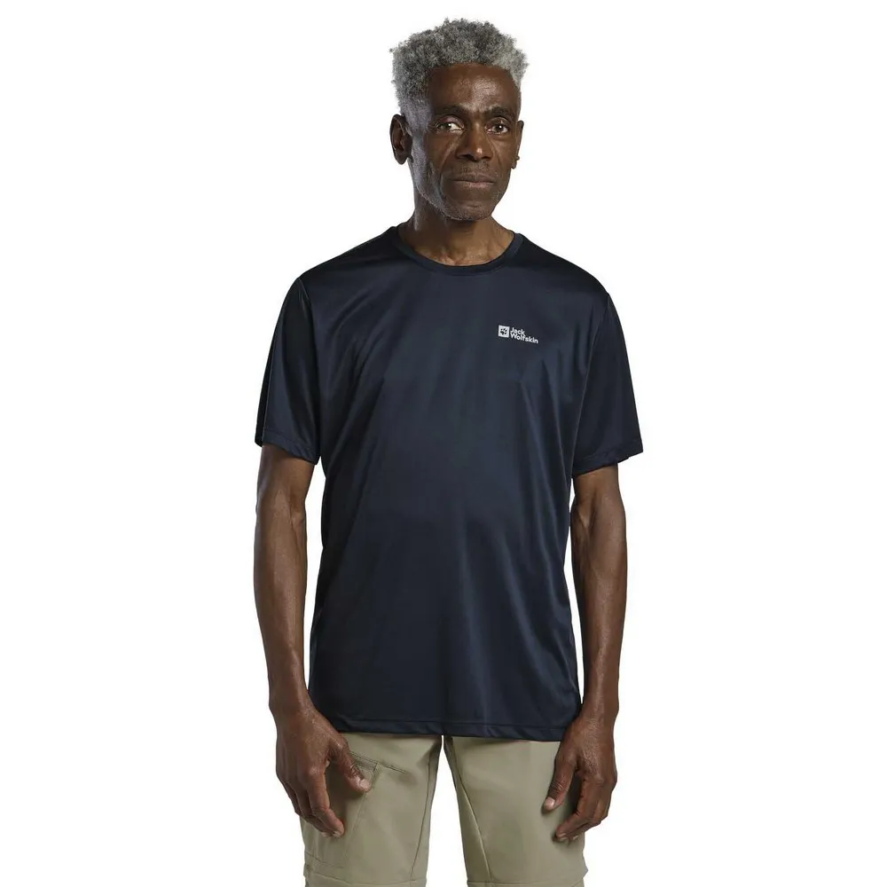 Jack Wolfskin Tech Kortarmet T-skjorte