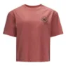 Jack Wolfskin Teen Mosaic Kortarmet T-skjorte, Faded rose, 152cm
