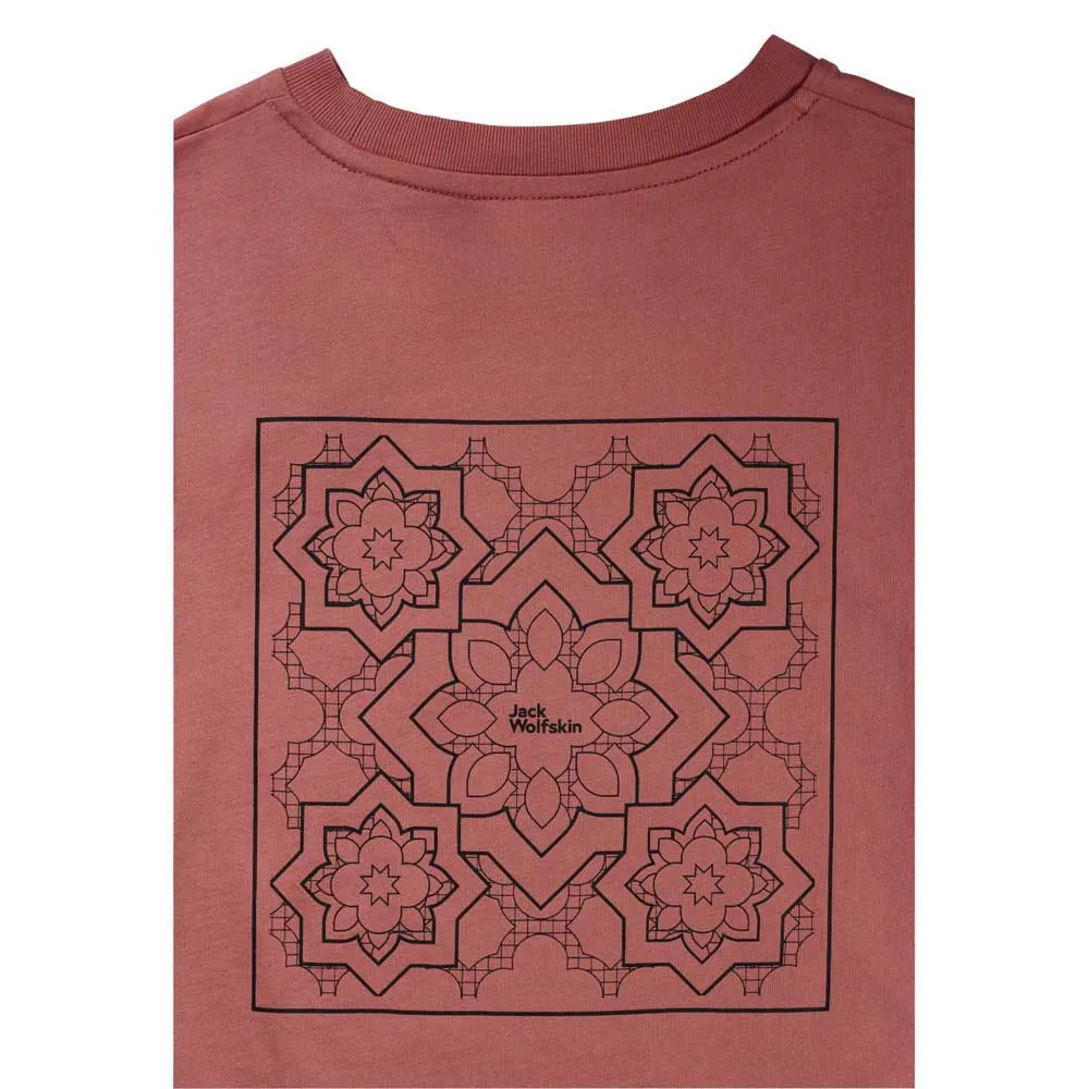 Jack Wolfskin Teen Mosaic Kortarmet T-skjorte, Faded rose, 152cm Jack Wolfskin Teen Mosaic Kortarmet T-skjorte, Faded rose, 152cm