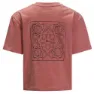 Jack Wolfskin Teen Mosaic Kortarmet T-skjorte, Faded rose, 152cm