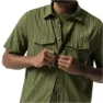 Jack Wolfskin Thompson Kortarmet Skjorte, Bay leaf check