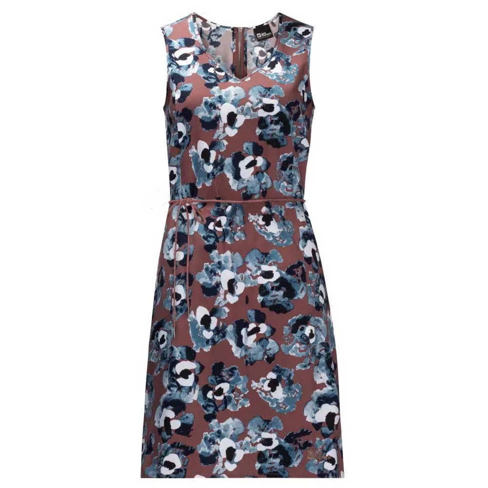 Jack Wolfskin Tioga Road Flower Kjole, Apple butter 51
