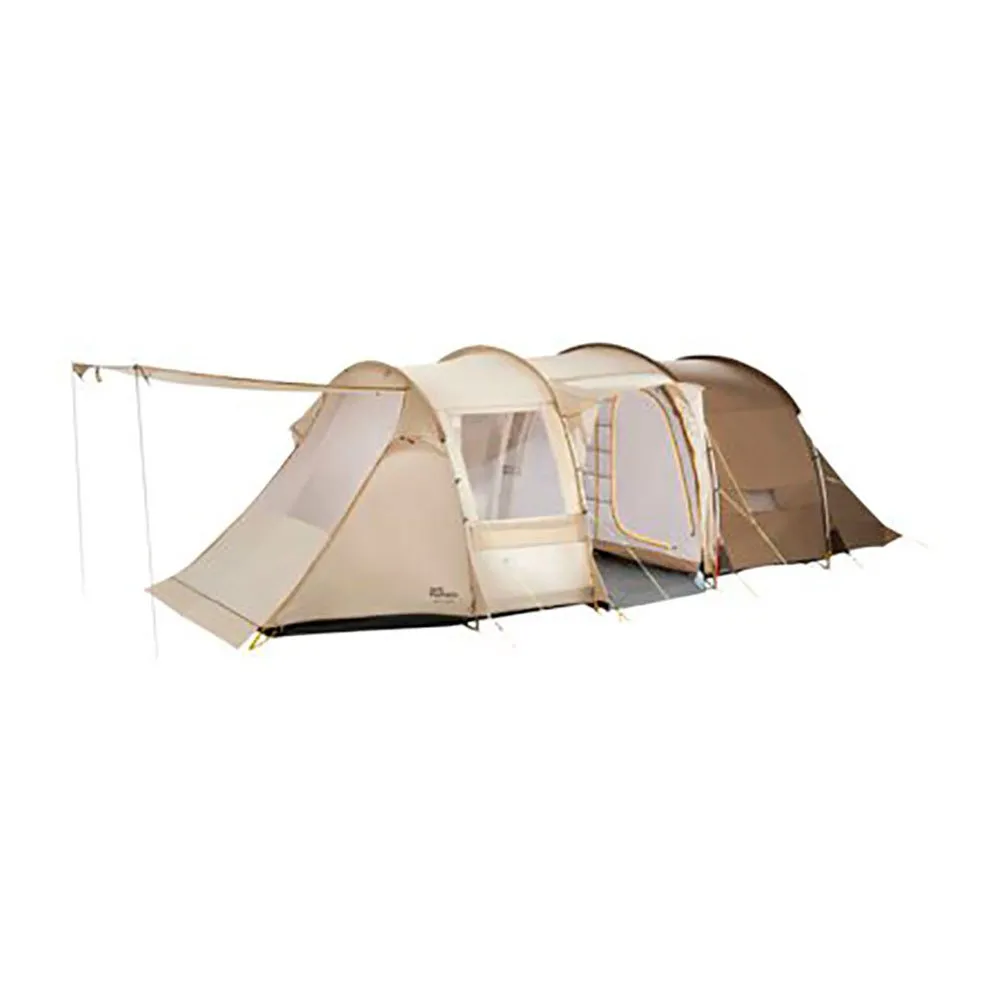 Jack Wolfskin Travel Lodge Telt, White pepper, 7 Steder