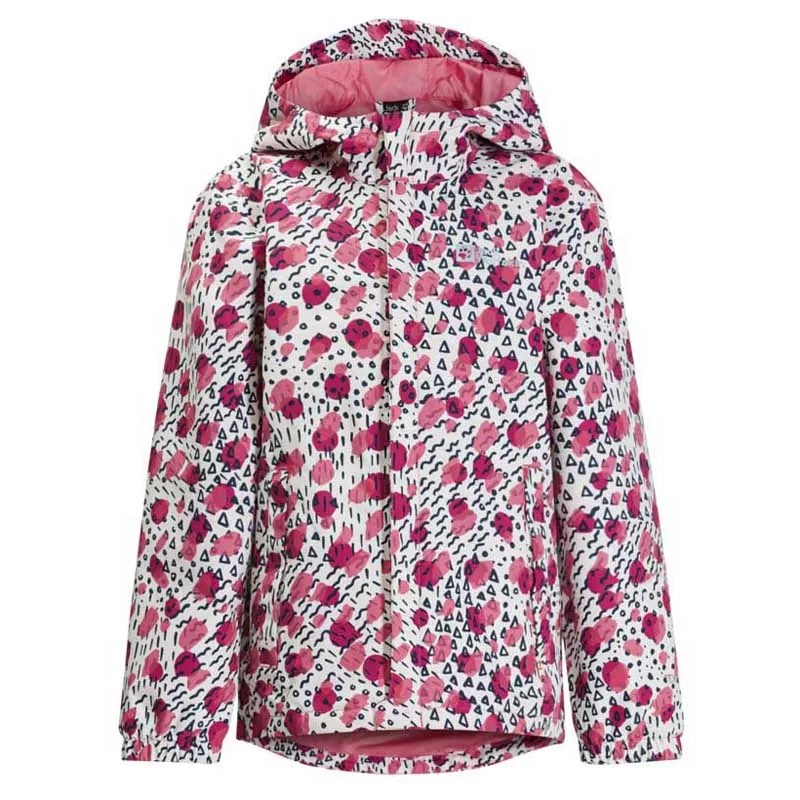 Jack Wolfskin Villi 2l Print Jakke, Pink lemonade all over, 104cm
