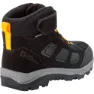 Jack Wolfskin Vojo Lt Texapore Mid Tursko, Black / burly yellow xt, EU 31