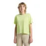 Jack Wolfskin Vonnan Crop Kortarmet T-skjorte