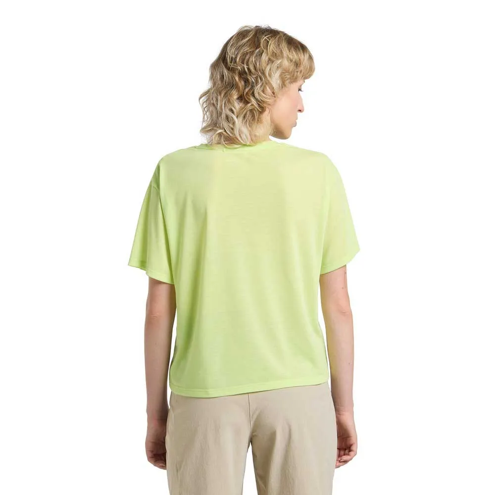 Jack Wolfskin Vonnan Crop Kortarmet T-skjorte