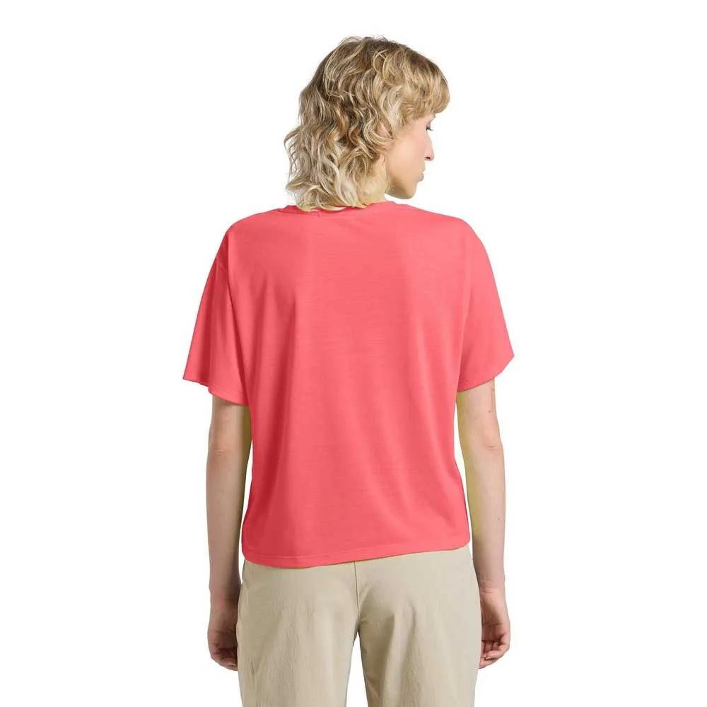 Jack Wolfskin Vonnan Crop Kortarmet T-skjorte
