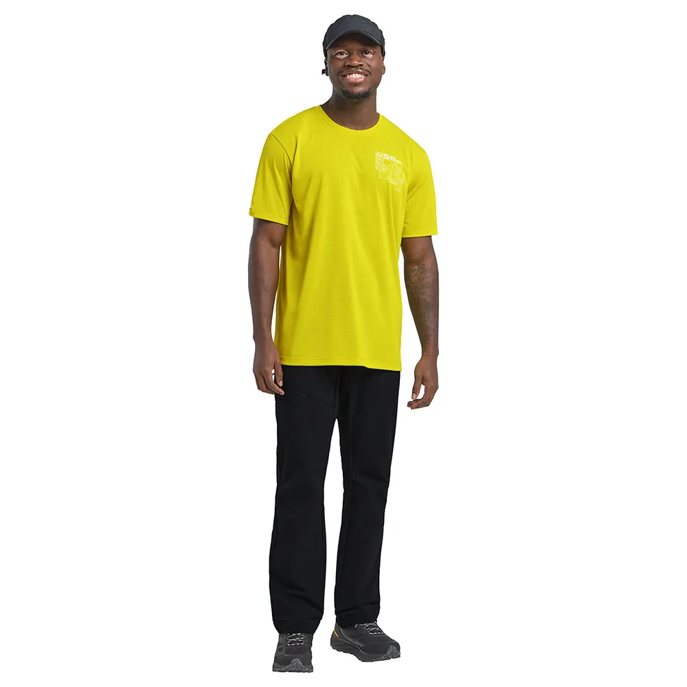 Jack Wolfskin Vonnan Graphic Kortarmet T-skjorte