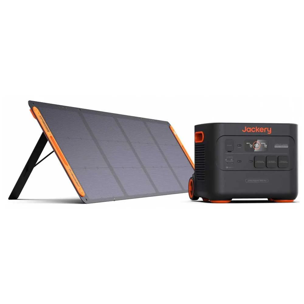 Jackery Explorer 2000 Plus Bærbar Kraftstasjon, Black, One Size Jackery Explorer 2000 Plus Bærbar Kraftstasjon, Black, One Size