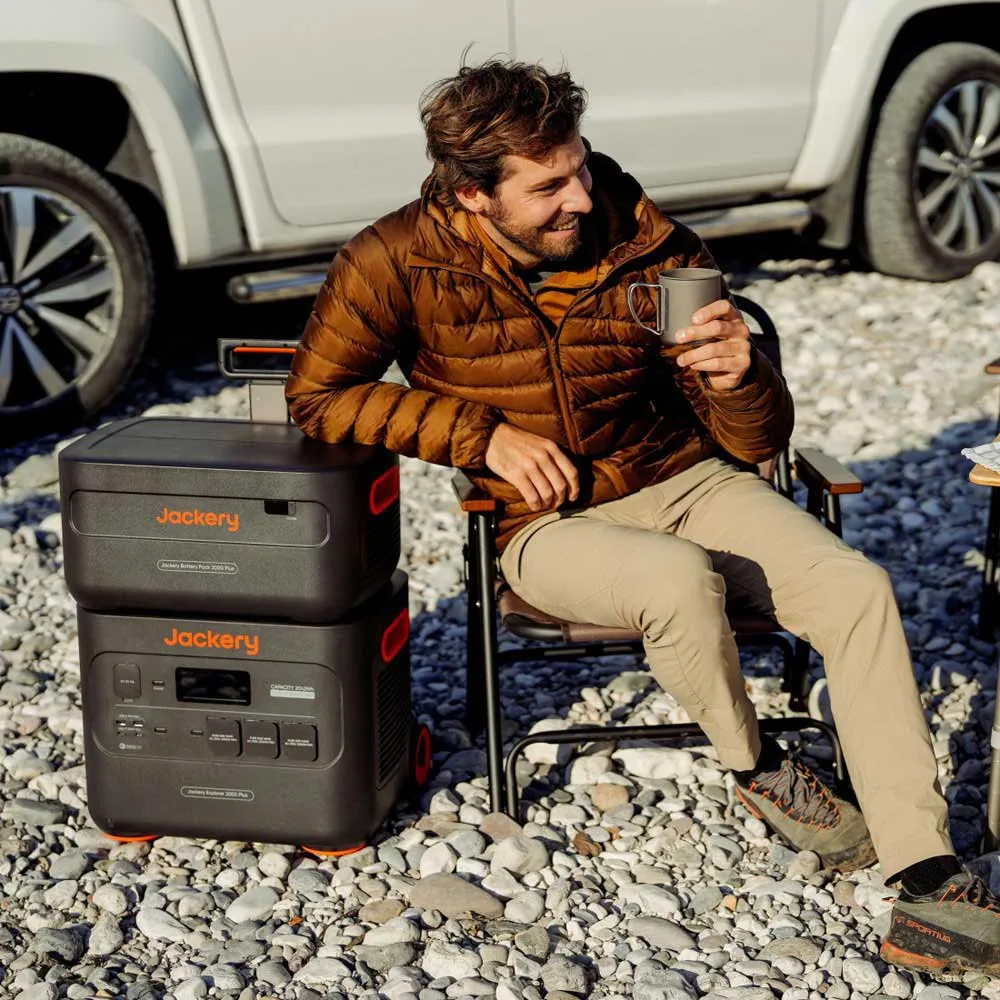 Jackery Explorer 2000 Plus Bærbar Kraftstasjon, Black, One Size Jackery Explorer 2000 Plus Bærbar Kraftstasjon, Black, One Size