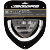 Jagwire Elite girkabelsett Road/MTB svart Jagwire Elite girkabelsett Road/MTB svart