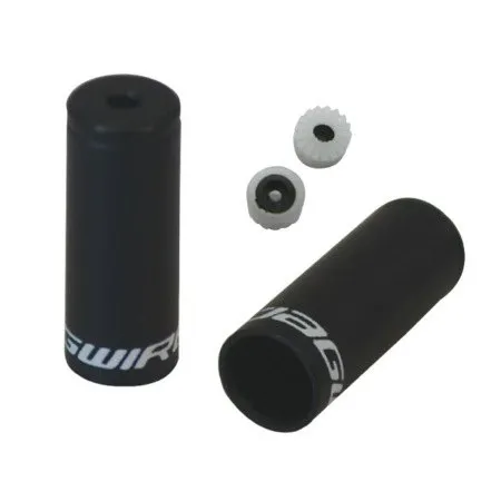 Jagwire Girvaier Endehylse Sykkel 4.5 Mm 50 Enheter, Black, 4.5mm