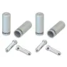 Jagwire Kabelhylse 48 Enheter, Silver, 4/5mm