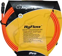 Jagwire Kabelsett Jagwire HyFlow Hydraulisk Quick-Fit Teflon 3000 mm Orange Jagwire Kabelsett Jagwire HyFlow Hydraulisk Quick-Fit Teflon 3000 mm Orange