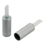 Jagwire Lined Bremsevaier Endehylse Sykkel 50 Enheter, Silver, 5mm