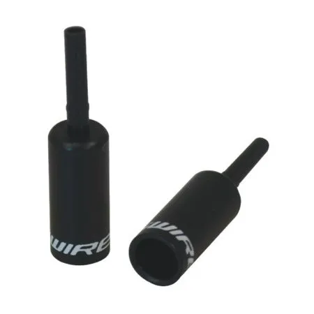 Jagwire Lined Girvaier Endehylse Sykkel 4.5 Mm 50 Enheter, Black, 4.5mm
