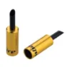 Jagwire Lined Girvaier Endehylse Sykkel 50 Enheter, Gold, 5mm