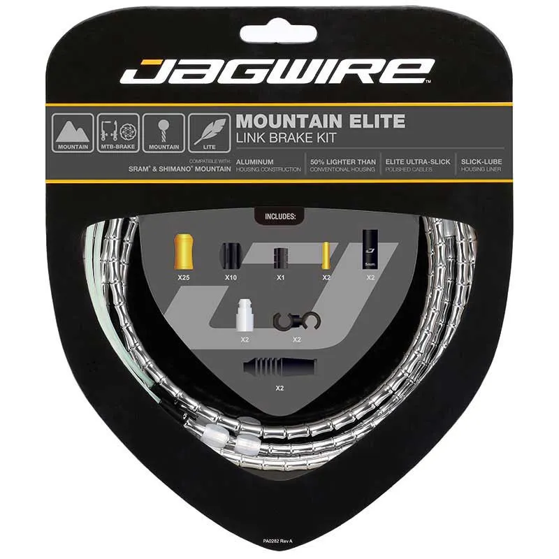 Jagwire Mountain Elite Link Bremsekabelsett